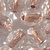 Glasschliffperlen 4 mm crystal mit Kupfereinzug