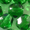 Glasschliffperlen 6 mm flaschengrün