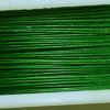 Schmuckdraht, intensiv grün 0,38mm, kunststoffummantelt 2m