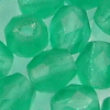 Glasschliffperlen 4 mm smaragd matt