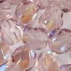 Glasschliffperlen 4 mm hell amethyst AB