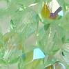 Glasschliffperlen 4 mm chrysolite AB