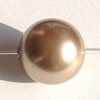 Swarovski 5810 Crystal Pearls 12 mm Bronze Pearl