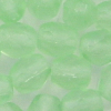 Glasschliffperlen 4 mm chrysolite matt