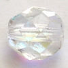 Glasschliffperlen 8 mm crystal AB