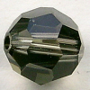 Swarovski Perlen 5000 Kugel 10 mm black diamond satin