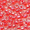 Toho Rocailles 15/0  Fb-Nr. 341  crystal - roter Farbeinzug 5g