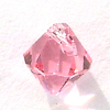 Swarovski Perlen 6328 Doppelkegel 6 mm quer gebohrt light rose
