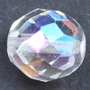 Glasschliffperlen 12 mm crystal AB