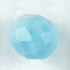 Glasschliffperlen 12 mm himmelblau opak
