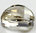 Swarovski Perlen 5621 Twist Bead 14 mm crystal silver shade