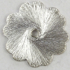 Blütenscheibe gebürstet, Ø 16 mm, 4 Stück