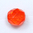 Glasschliffperlen 8 mm orange
