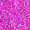 Farfalle 4,0 x 2,0 mm  pink mit Silbereinzug* 20g