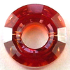 Swarovski Perlen 5139 Ring Bead 12,5 mm crystal red magma