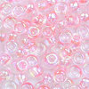 Toho Rocailles 8/0  Fb-Nr. 171^ crystal iris - hell ballarina pink bedampft 10g