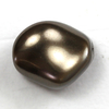 Swarovski 5826 Crystal Pearls, gedreht  9 x 8 mm  Brown Pearl