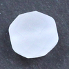 Glasschliffperlen 10 mm crystal matt