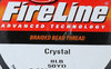 Fireline Beading Thread 8 lb crystal 50 yd