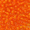 Rocailles orange - heller Farbeinzug 2,3mm  20g