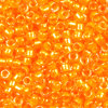 Toho Treasures 11/0 Fb-Nr. 801 crystal - NEON mandarin Farbeinzug 5g