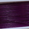 Schmuckdraht, dunkel violet 0,38mm, kunststoffummantelt 2m