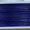 Schmuckdraht, royalblau 0,45mm, kunststoffummantelt 2m