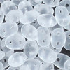 SuperDuo Beads crystal matt 2,5 x 5mm  10g