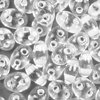 Preciosa Twin™ beads crystal gelüstert - weißer Farbeinzug 2,5 x 5mm  10g