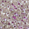 Preciosa Twin™ beads crystal gelüstert - fuchsia Farbeinzug 2,5 x 5mm  10g