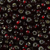Rocailles dunkel rot mit Silbereinzug 2,6 mm 20g