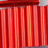 Stifte 15 x 2 mm hell rot mit Silbereinzug - glatt 10g