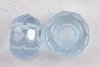 Glasschliffrondell 12,5 mm mit Grossloch alexandrite (2Stück)