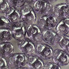 SuperDuo Beads lila gelüstert 2,5 x 5mm  10g
