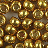 Miyuki Perlen 6/0 Rocailles 4202ᴽ gold duracoat galvanized 10g