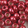 Miyuki Perlen 6/0 Rocailles 4211ᴽ light cranberry duracoat galvanized 10g