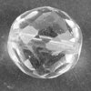 Glasschliffperlen 14 mm crystal