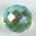 Glasschliffperlen 14 mm zart grün AB