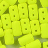 Rulla Beads 3 x 5mm neon gelb 10g
