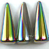 Spike Perlen 17 x 7 mm crystal vitrail medium (12 Stk. Packung)