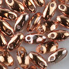 Rizo™ beads 2,5 x 6mm crystal - capri gold 10g