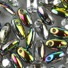 Rizo™ beads 2,5 x 6mm crystal vitrail medium 10g