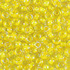 Toho Rocailles 11/0  Fb-Nr. 192 crystal - gelber Farbeinzug10g