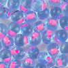 Miyuki Tropfen Perlen 3,4mm DP F19 hell blau - pinker Farbeinzug 10g
