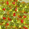 Miyuki Tropfen Perlen 3,4mm DP F28 oliv - rotem Farbeinzug 10g