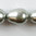 Swarovski 5821 Crystal Pearls, birnenförmig 11 x 8 mm Light Grey Pearl
