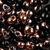 Miyuki Tropfen Perlen 3,4mm DP 401-27101 schwarz capri gold 10g