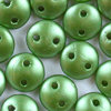 CzechMates™ Lentil pastel oliv / oliv grün perlmutt 6mm 50Stk.