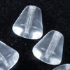 Glasperlen Kegel crystal, 8 x 7,5 mm, 10 g ( ca.19 Stück)