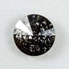 Swarovski 1122 Runder Stein SS47 (ca.10,7mm) crystal black patina